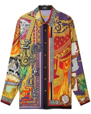 Versace Buttoned Shirt - Orange