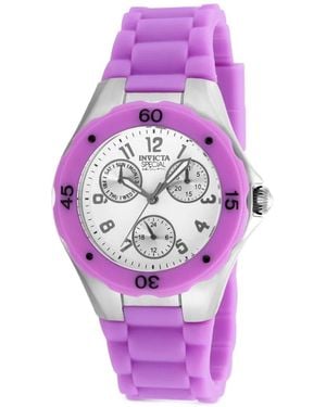 INVICTA WATCH Angel Silicone-Strap 38Mm Watch - Pink