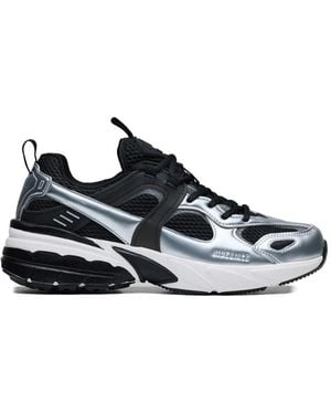 HIDE & JACK Running 2000 Metallic Trainers - White