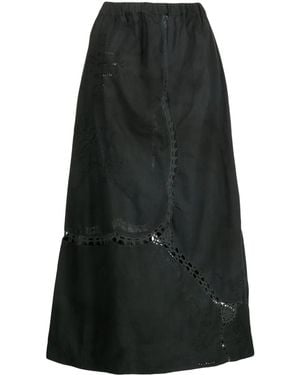 By Walid Denim Blouse - Zwart