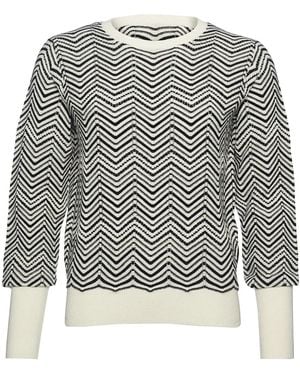 Eres Jersey Chewing Gum Con Motivo Chevron - Gris