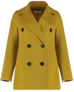 Max Mara ピーコート - イエロー