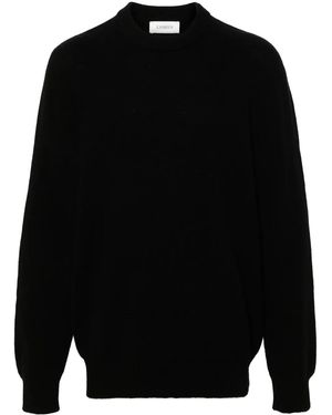 Laneus Crew-Neck Jumper - Black