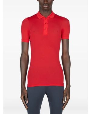 Raf Simons Buttoned Polo Shirt - Red
