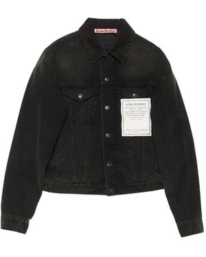 Acne Studios デニムジャケット - ブラック