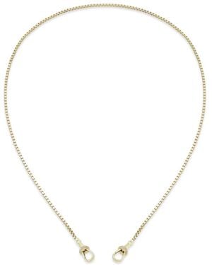Loraida Iridescent Diamond Chain Necklace - White