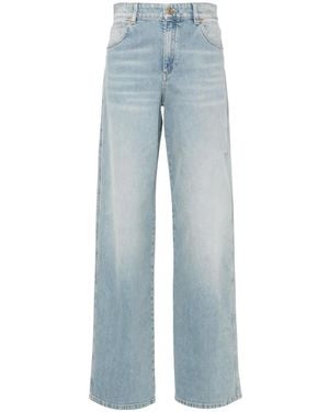 Blumarine Denim Boyfriend Jeans - Blue