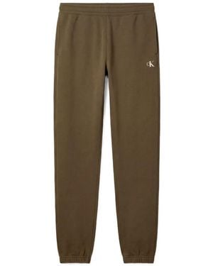 Calvin Klein Logo-Print Track Pants - Green