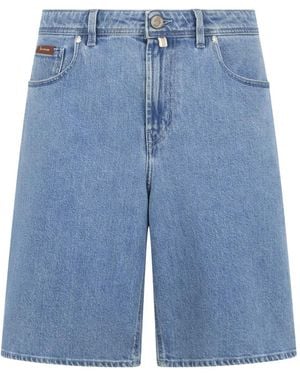 Billionaire Bermudas Con Parche Del Logo - Azul