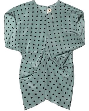 Marni Polka-Dot Blouse - Green