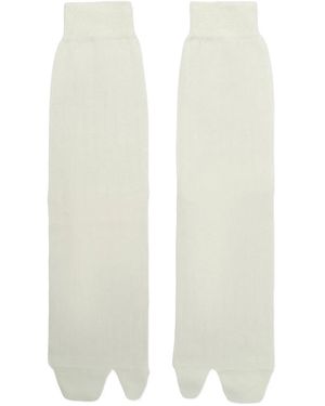 Maison Margiela Tabi Split-Toe Socks - White
