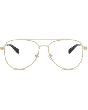 Michael Kors Double-Bridge Glasses - Metallic