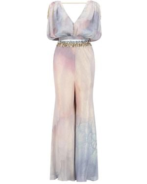 SANA OSMANI Sia Tie-Detail Set - White