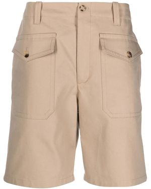 McQueen Bermudas con detalle de bolsillos - Neutro