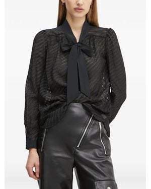 G-Star Bow Blouse - Black