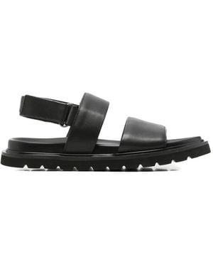 Alberto Gozzi Touch-Strap Ridged-Sole Sandals - White