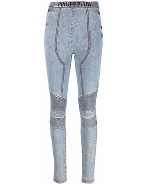 Philipp Plein Leggings - Blue