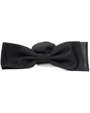 VAQUERA Bow-Detail Hat - Black