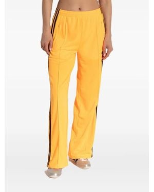 adidas Wide-Leg Track Trousers - Yellow