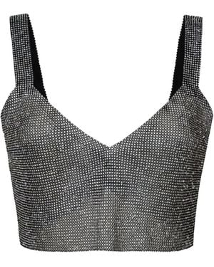 Santa Brands Wide-Strap Milano Top - Grey