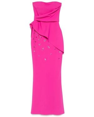 La Petite Robe Di Chiara Boni Sequin-Embellished Maxi Dress - Pink