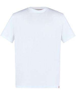Tod's Contrast-Band T-Shirt - White