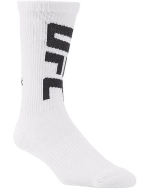 Reebok Calcetines Altos Combat De X Ufc - Blanco