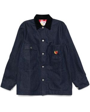【関税込み】Sky High Farm Workwear デニムジャケット Sky High Farm Workwearのネイビー Perennial デニムジャケット