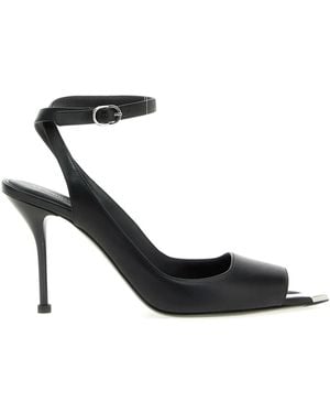 McQueen Punk Sandals - Black