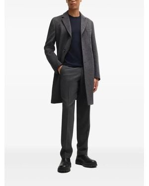 BOSS Kurzärmeliger Pullover - Schwarz
