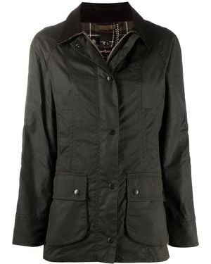 Barbour Classic Beadnell Wax Jacket - Black