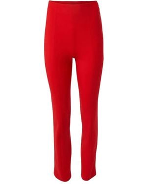 Carolina Herrera Emilie Trousers - Red