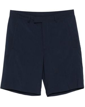 Corneliani Short À Plis Marqués - Blue