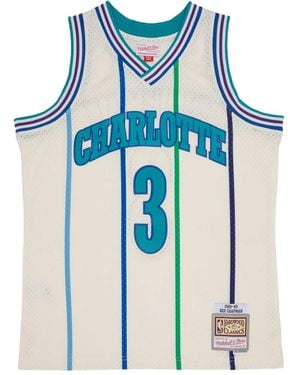Mitchell & Ness Swingman Nba Charlotte Hornets 1988-1989 Rex Chapman Jersey Tank Top - Blue