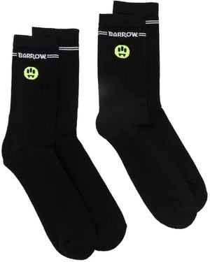 Barrow Smiley Socks - Black