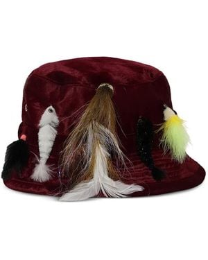 Melrose High Big Fish Bucket Hat - Viola