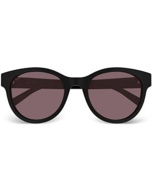 Gucci Logo-Detail Sunglasses - Black