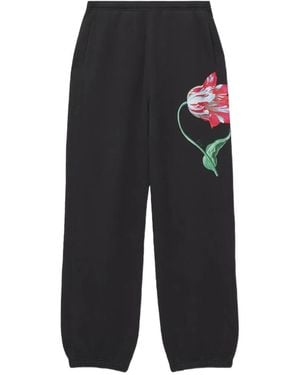 KENZO Tulip Track Trousers - Black