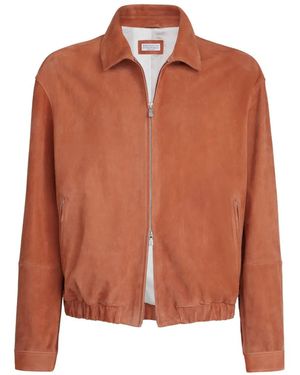 Brunello Cucinelli Jackets - Orange