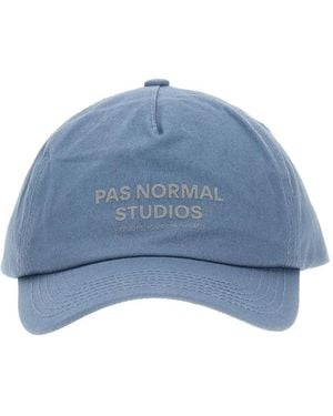 Pas Normal Studios Baseballkappe mit Logo-Stickerei - Blau