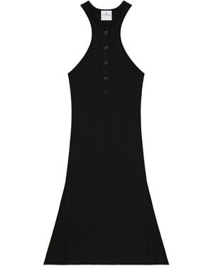 Courreges Scuba Mini Dress - Black