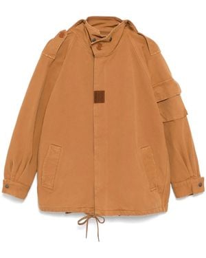 MM6 by Maison Martin Margiela ジップアップ ジャケット - ブラウン