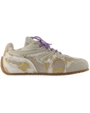 Axel Arigato Slow Calf Hair Sneakers - White