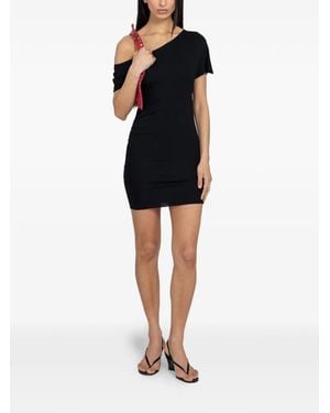 GIMAGUAS Daria One-Shoulder Dress - Black
