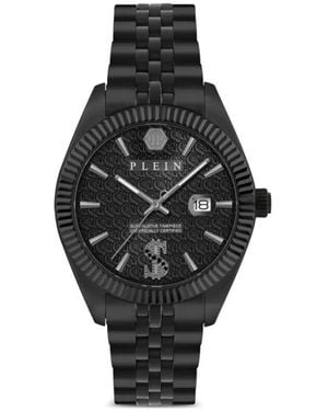 Philipp Plein Date Superlative 41Mm Watch - Black