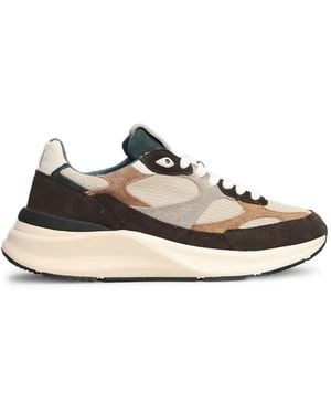 Date Musa Paneled Sneakers - White