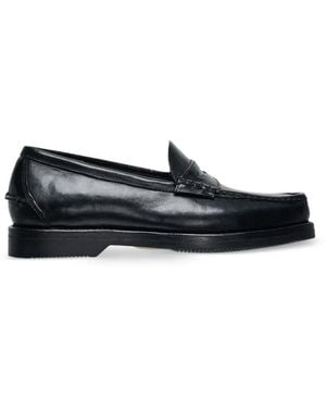 Visvim Leather Loafers - Black