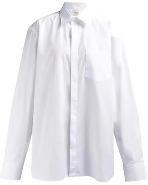 Tod's Chemise À Poches Multiples - White