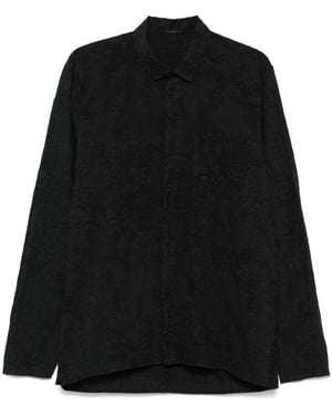 Transit Classic-collar Shirt - ブラック