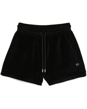 Sonia Rykiel Velvet Shorts - Black